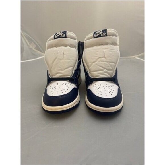 Air Jordan 1 high midnight navy white OG women’s shoes size 6.5 DZ5485 401 - Picture 8 of 8